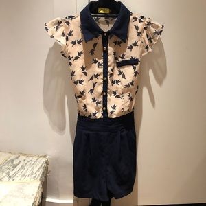 MAX C SWALLOWS ROMPER / JUMPSUIT